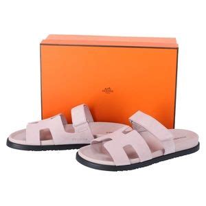 hermes chypre sandals pink suede|Hermes sandals second hand.